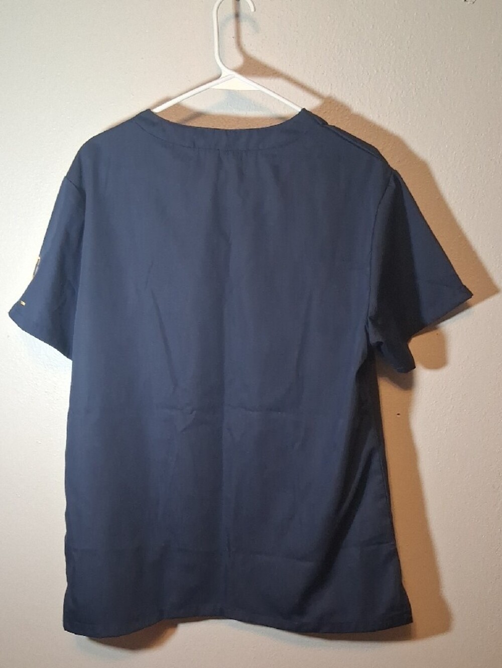 new miwaukee brewers baseball nursing scrub top unisex adult mens m womens l/xl - Picture 2 of 4